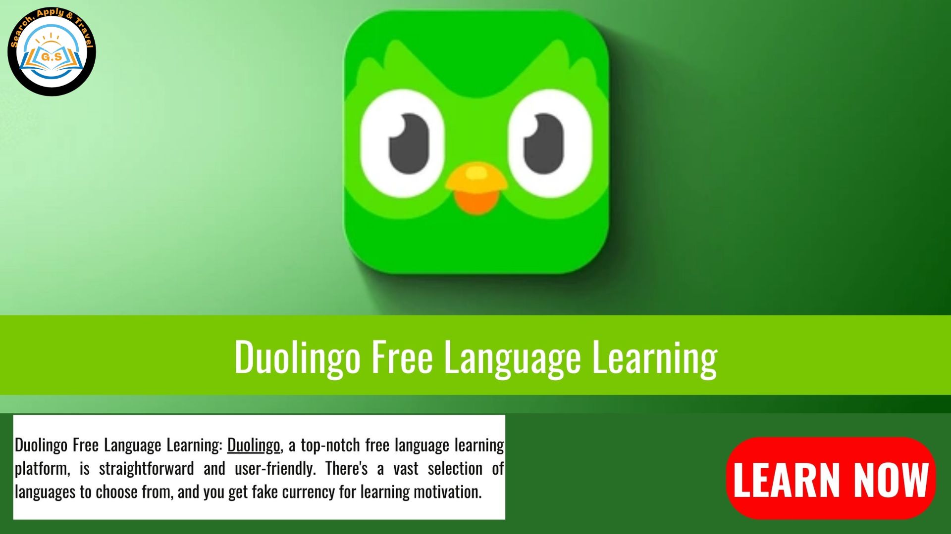 Duolingo Free Language Learning - GrabScholarships