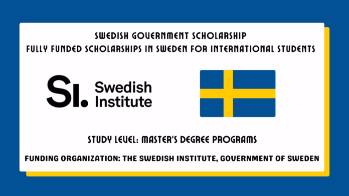 Swedish Government Scholarship