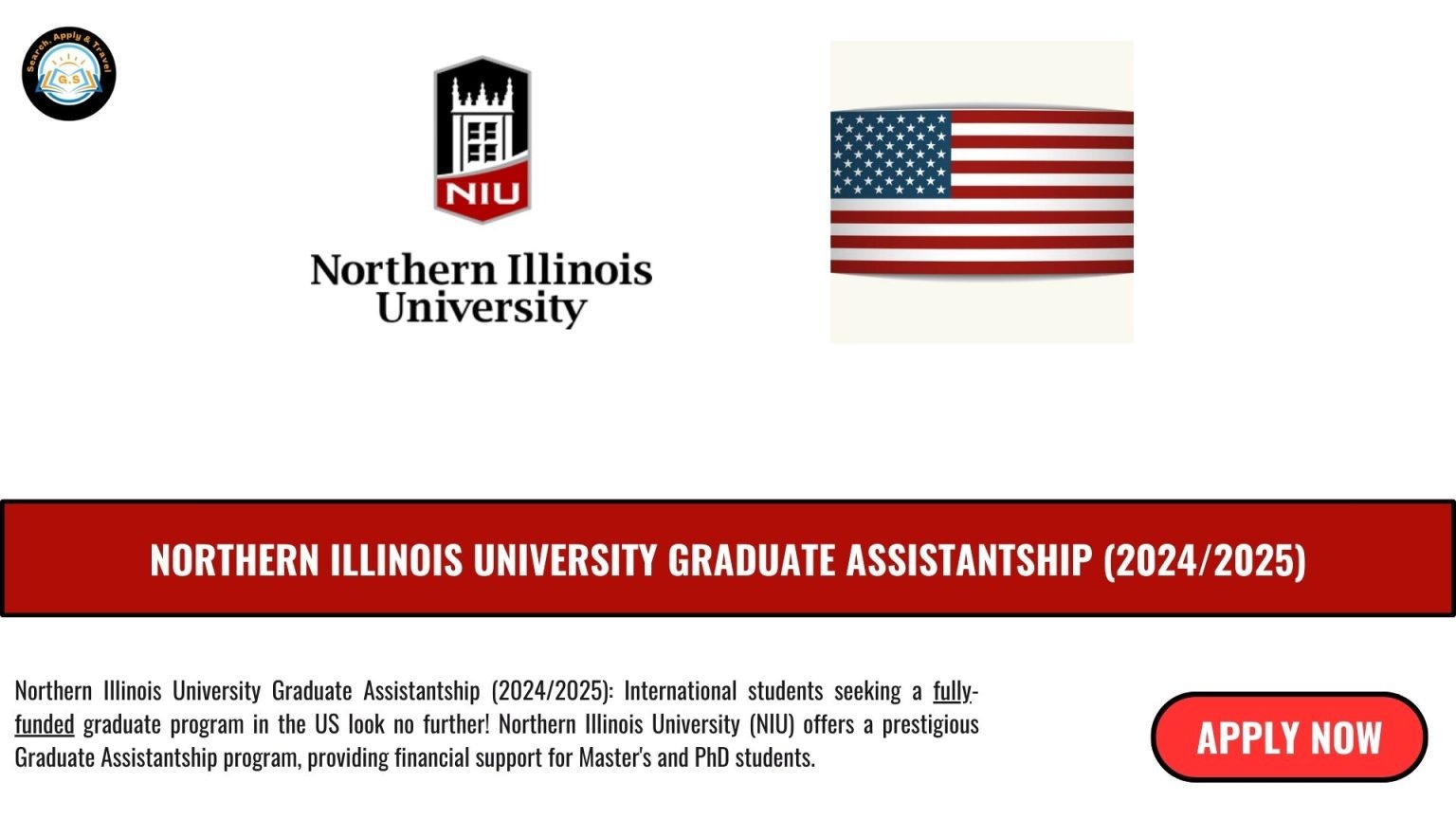 Northern Illinois University Graduate Assistantship 2024 2025   Northern Illinois University Graduate Assistantship 20242025Northern Illinois University Graduate Assistantship 20242025 1536x864 