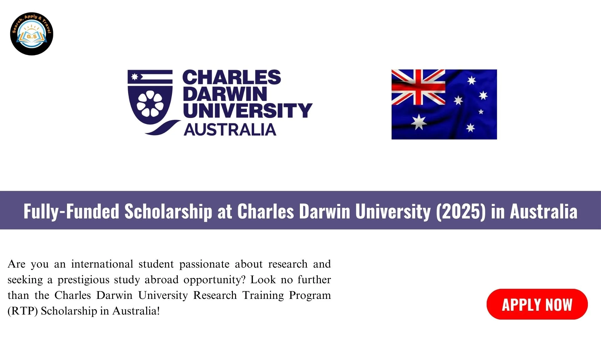 Fully-Funded Scholarship at Charles Darwin University (2025) in ...