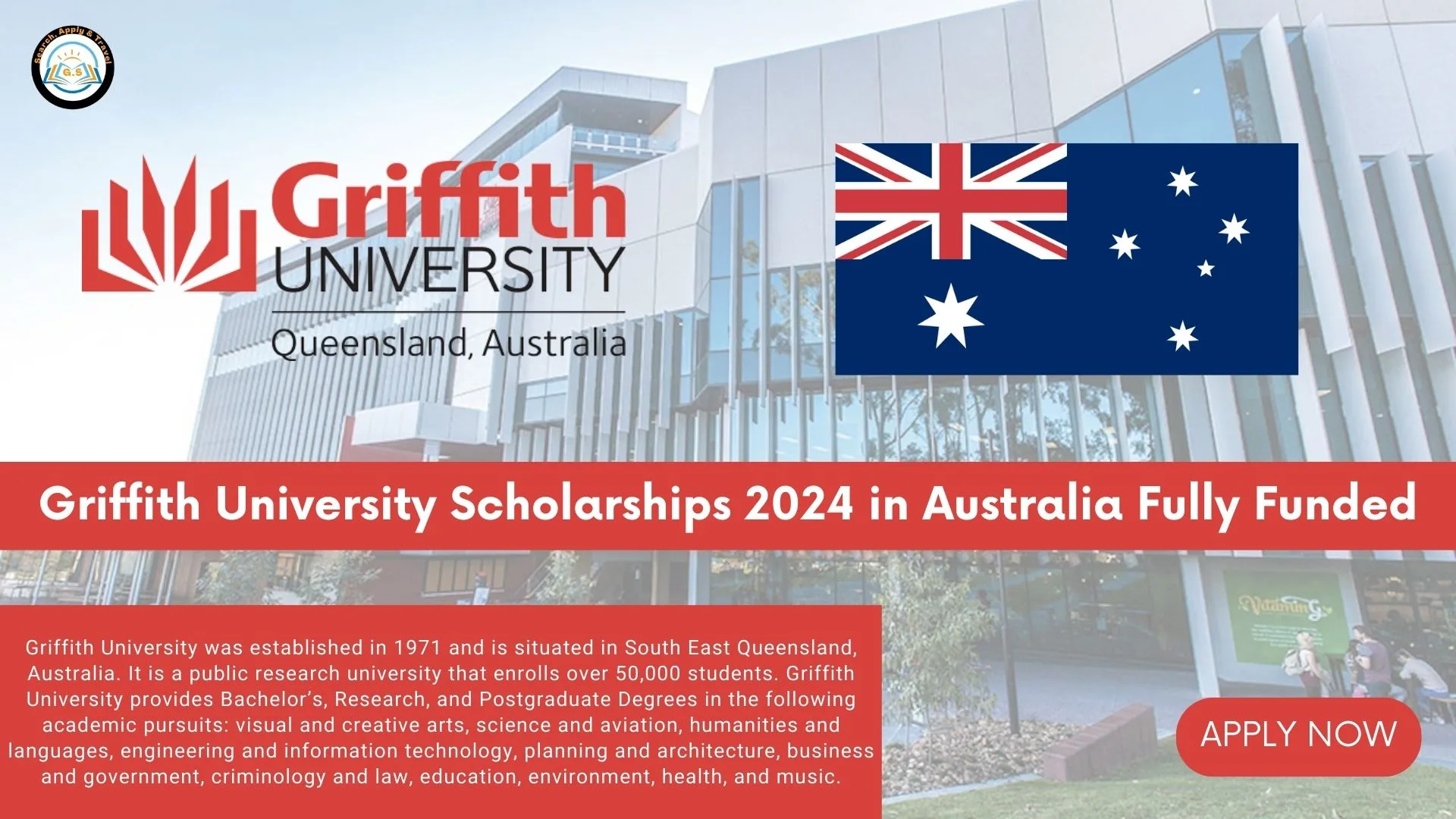 Griffith University Scholarships 2024 In Australia Fully Funded Apply Now Grabscholarships 4522