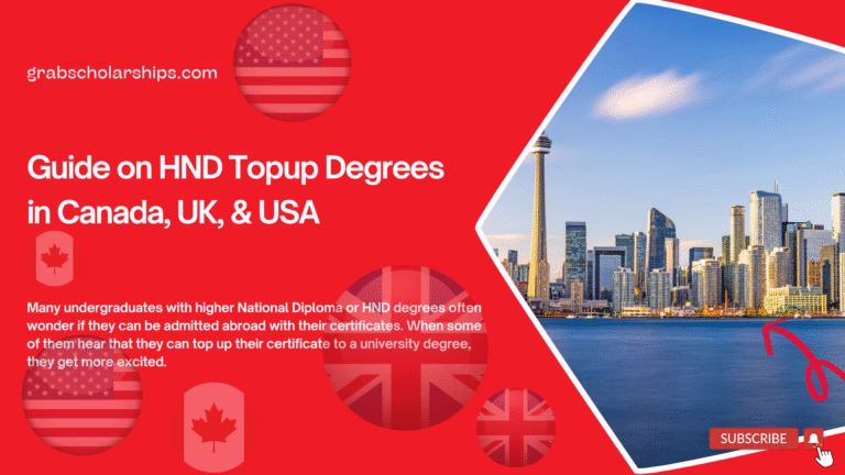 Guide on HND Topup Degrees in Canada, UK, & USA