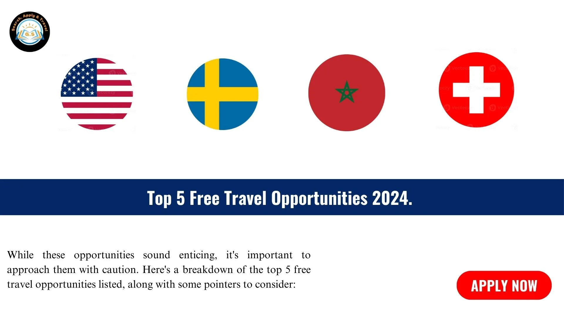 Top 5 Free Travel Opportunities 2024 GrabScholarships