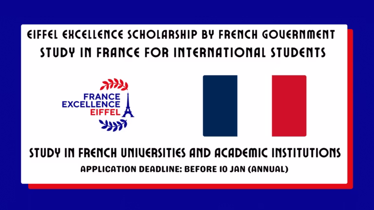 Eiffel Excellence Scholarship