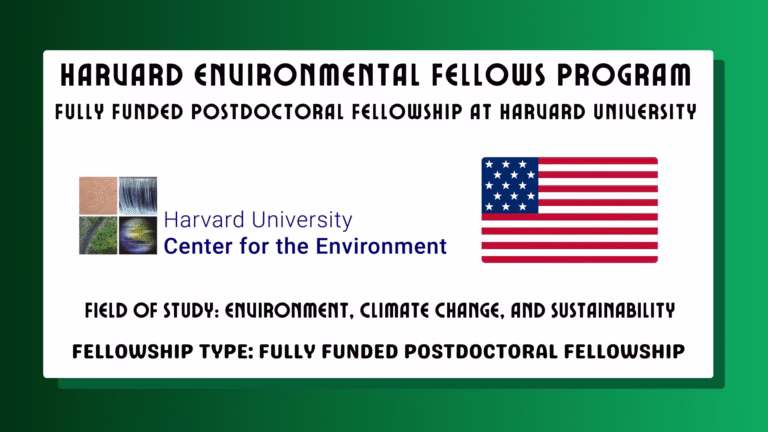 Harvard Environmental Fellows Program