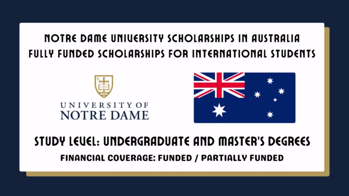 Notre Dame University Scholarships