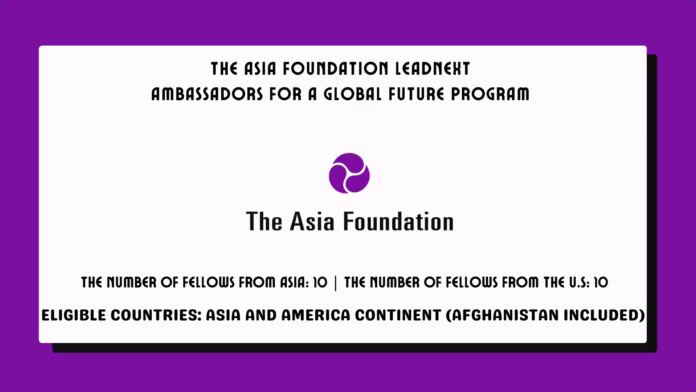 The Asia Foundation LeadNext