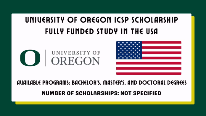 University of Oregon ICSP Scholarship