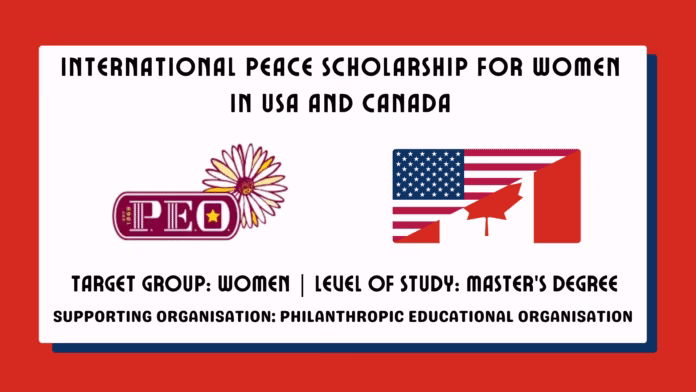 International Peace Scholarship for Women