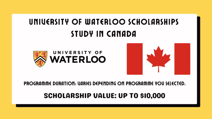 University of Waterloo Scholarships University of Waterloo Scholarships