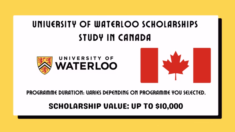 University of Waterloo Scholarships