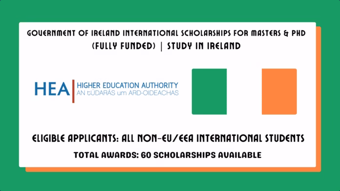 Government of Ireland International Scholarships
