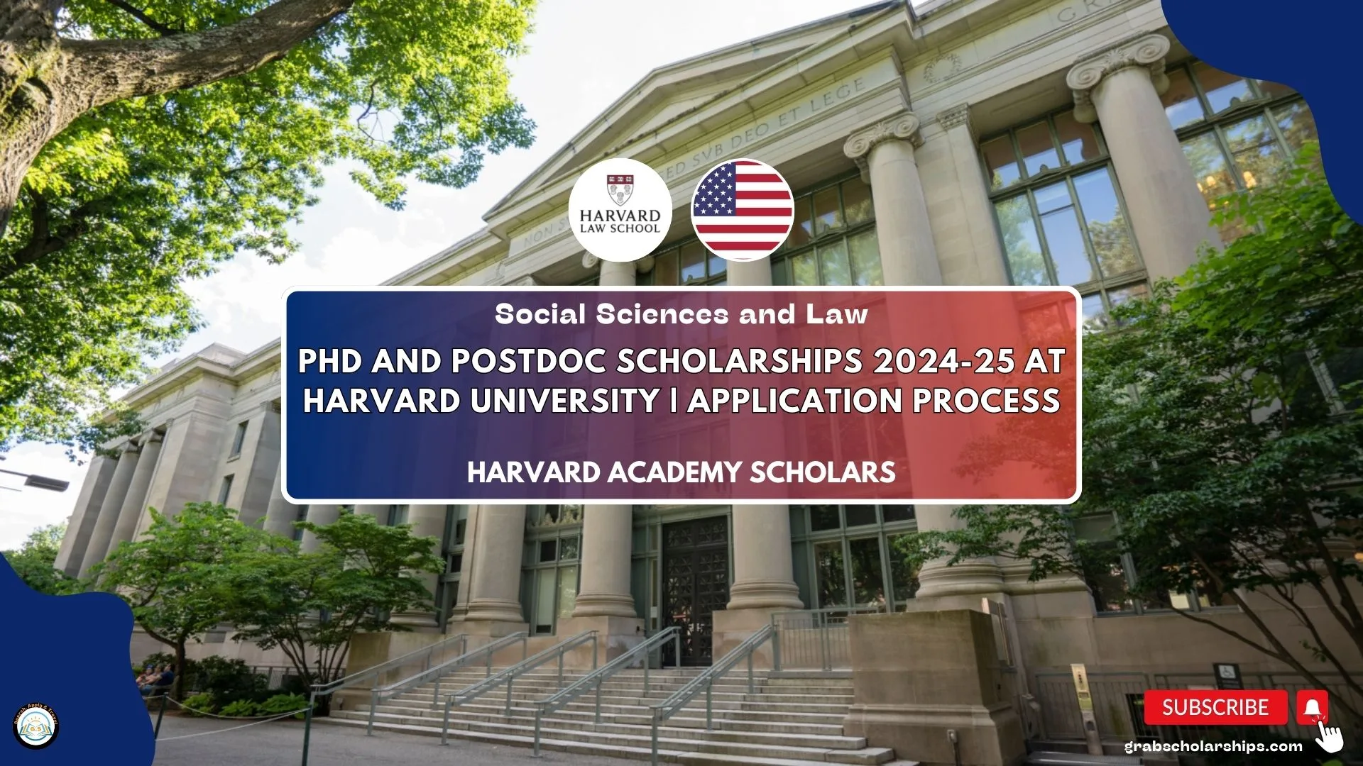 Phd and postdoc scholarships 2024 25 at harvard university