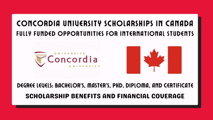 Concordia University Scholarships Concordia University Scholarships