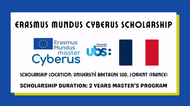 Erasmus Mundus CYBERUS Scholarship