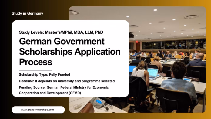 German Government Scholarships Application Process