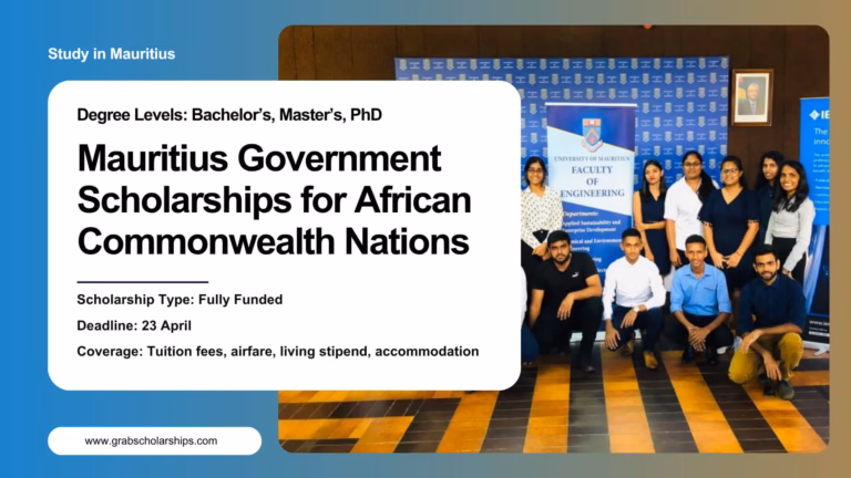 Mauritius Government Scholarships