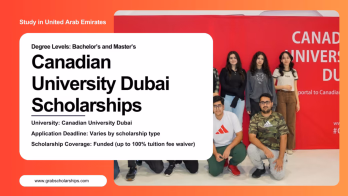Canadian University Dubai Scholarships