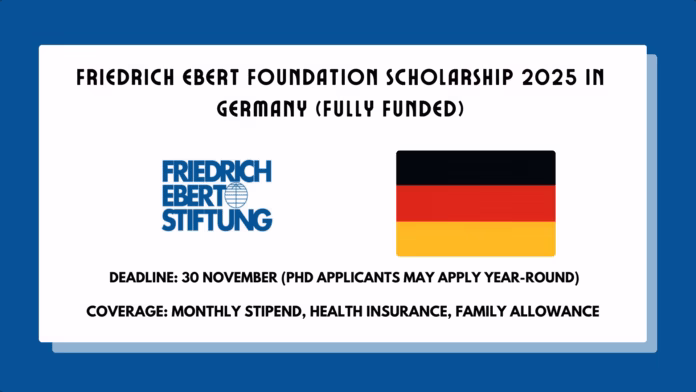 Friedrich Ebert Foundation Scholarship