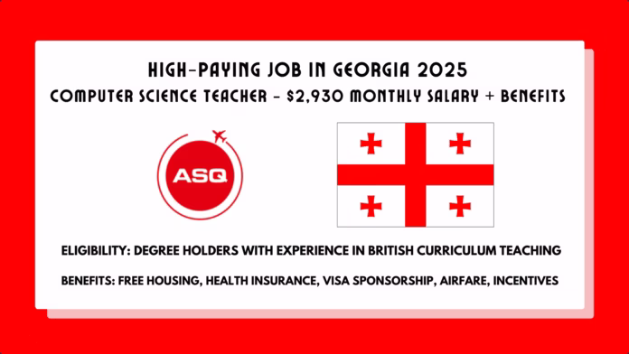 High-Paying Job in Georgia 2025