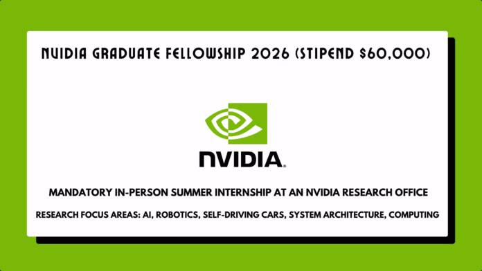 NVIDIA Graduate Fellowship