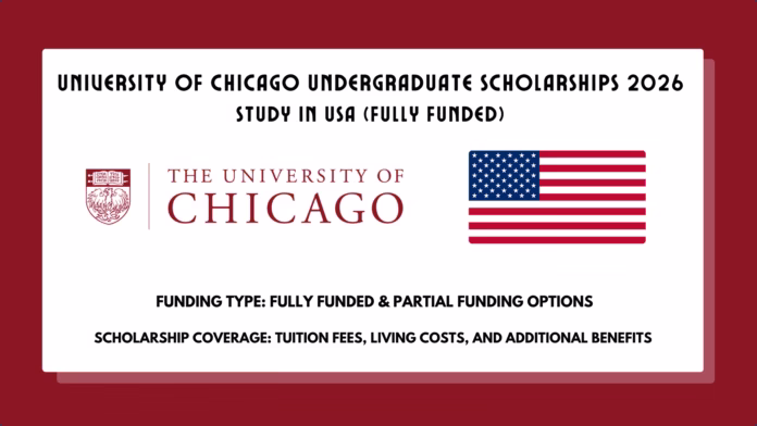 University of Chicago Undergraduate Scholarships