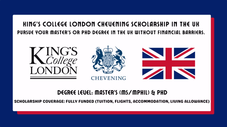 King’s College London Chevening Scholarship