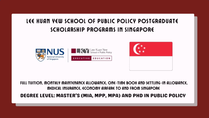Lee Kuan Yew School of Public Policy Postgraduate Programs