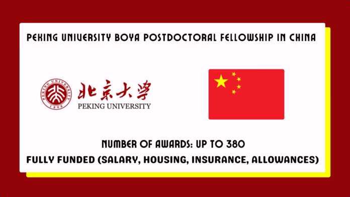 Peking University Boya Postdoctoral Fellowship