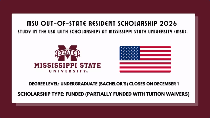 MSU Out-of-State Resident Scholarship