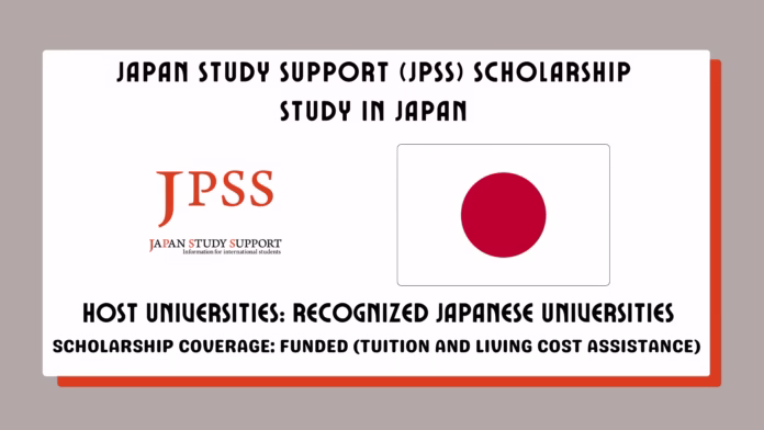 Japan Study Support (JPSS) Scholarship