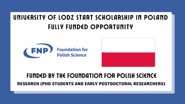 University of Lodz START Scholarship in Poland