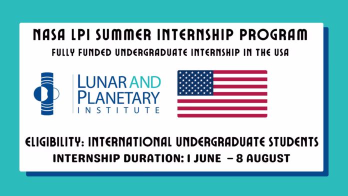 NASA LPI Summer Internship Program