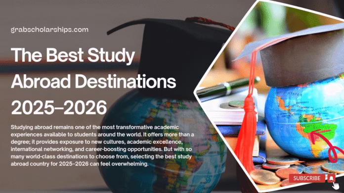 The Best Study Abroad Destinations