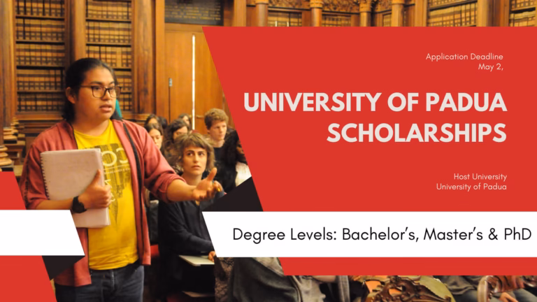 University of Padua Scholarships