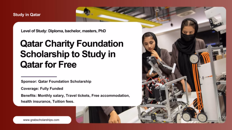Qatar Charity Foundation Scholarship